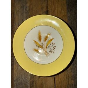 Set of 6 Century Service Autumn Gold Saucers